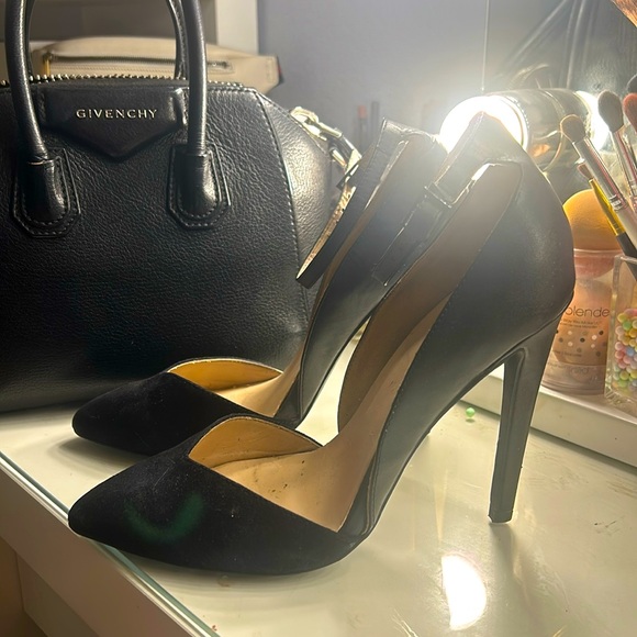 Suede pointy heels - Picture 3 of 10